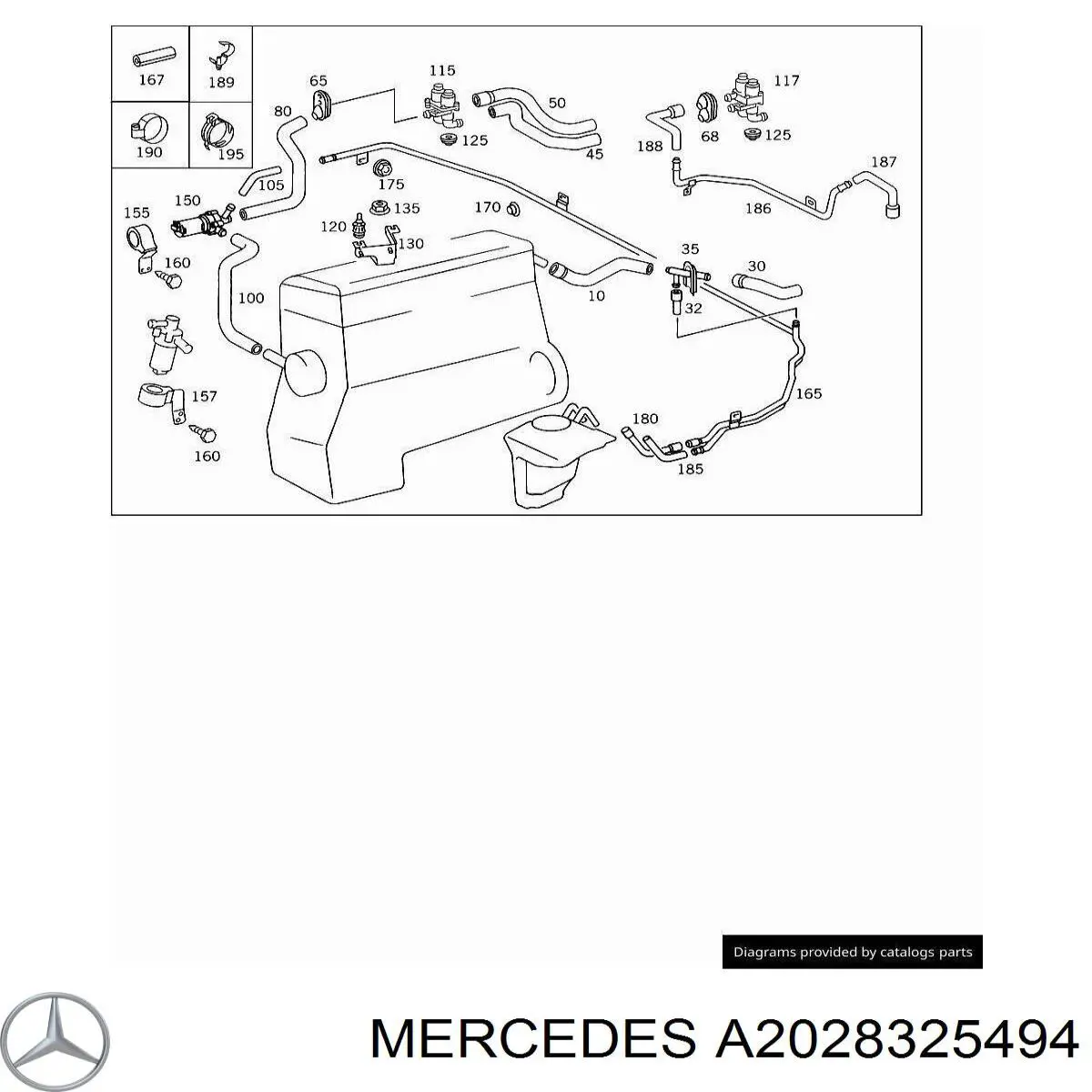 A2028325494 Mercedes 