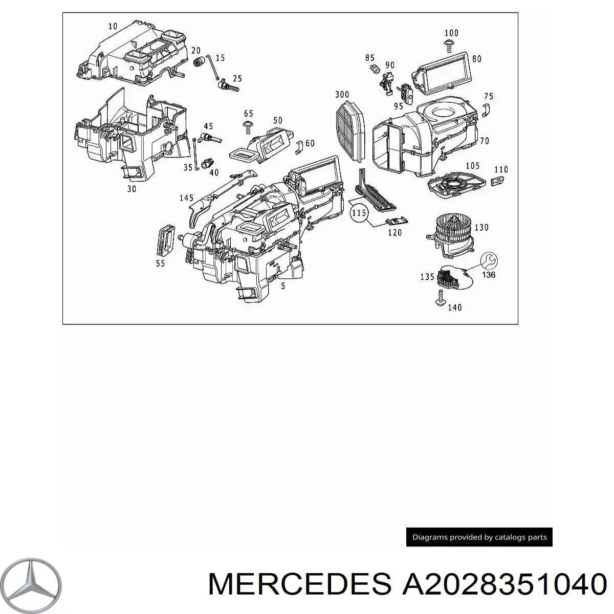 A2028351040 Mercedes 