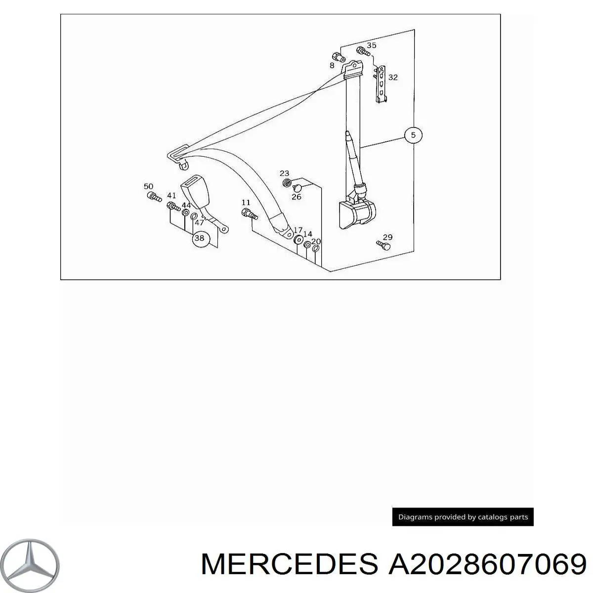 A2028607069 Mercedes 