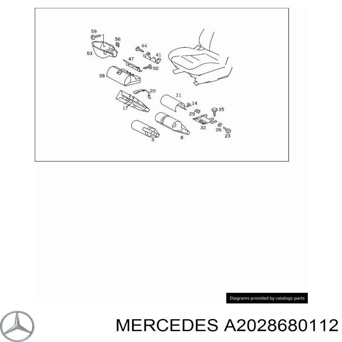 A2028680112 Mercedes 