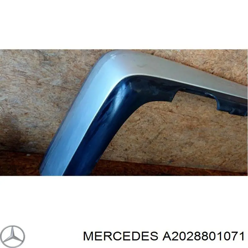 A2028801071 Mercedes бампер задний