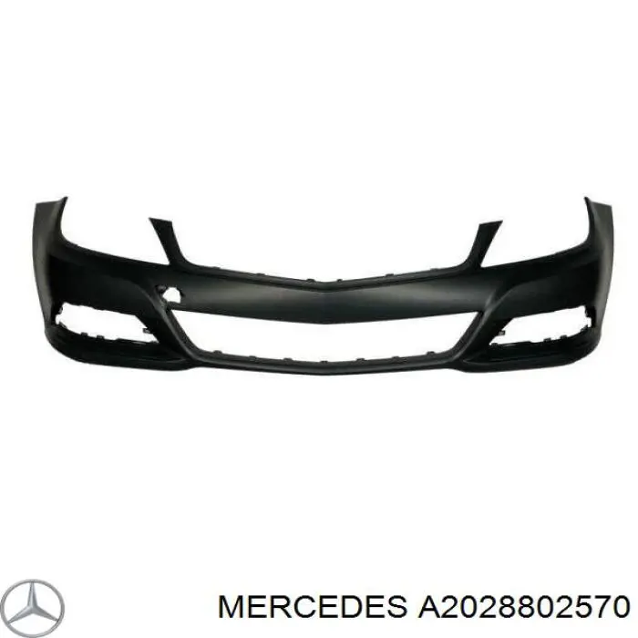 A2028802570 Mercedes Бампер передний в сборе