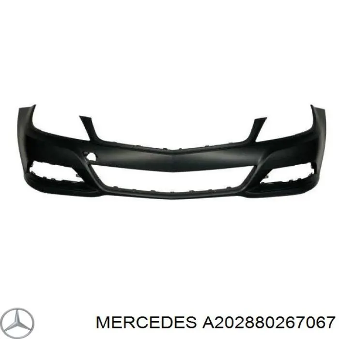 A202880267067 Mercedes передний бампер