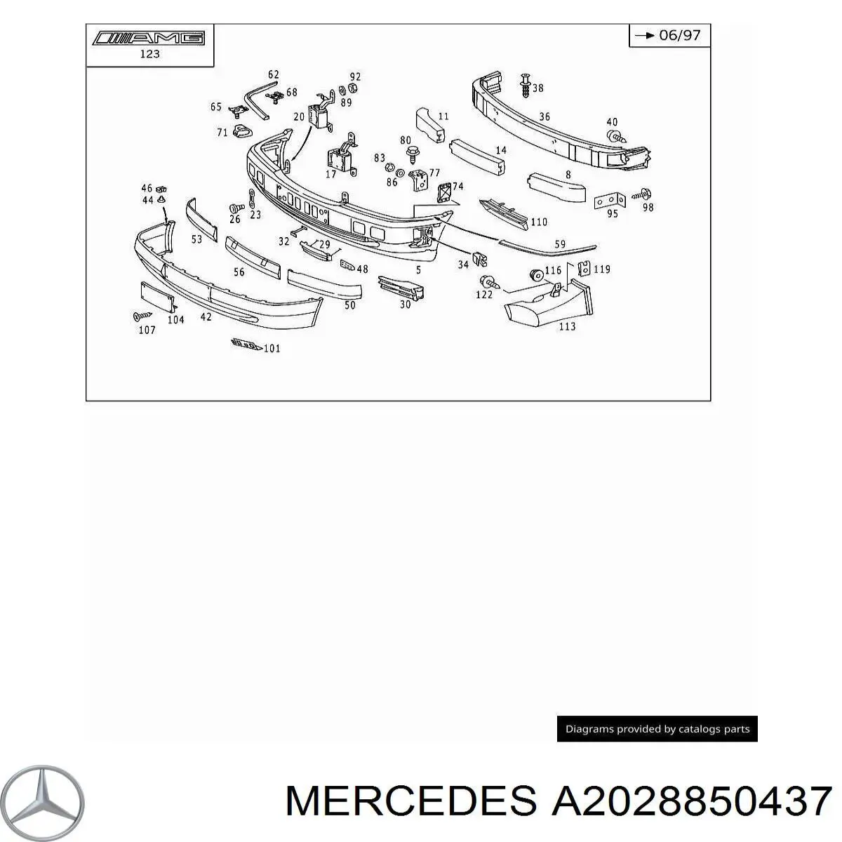 A2028850437 Mercedes 