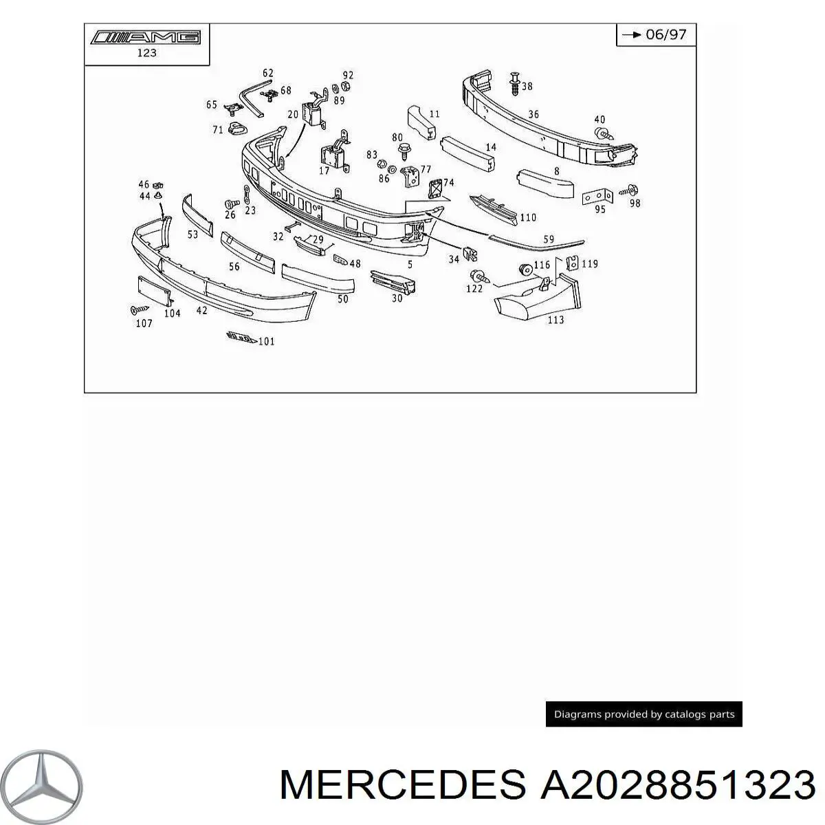 A2028851323 Mercedes 