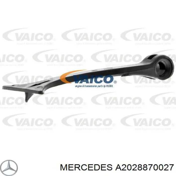 A2028870027 Mercedes lingueta de abertura da capota