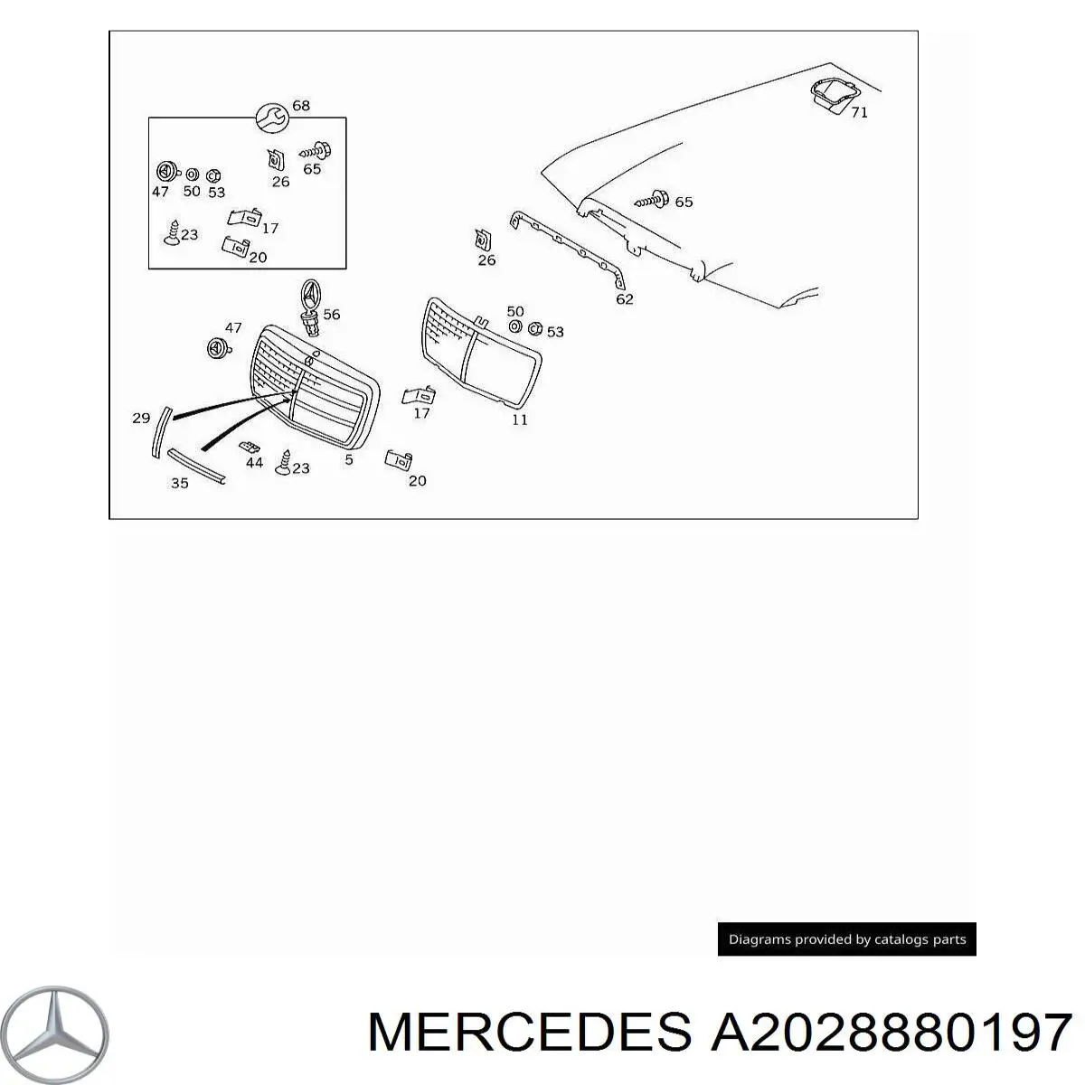 A2028880197 Mercedes 