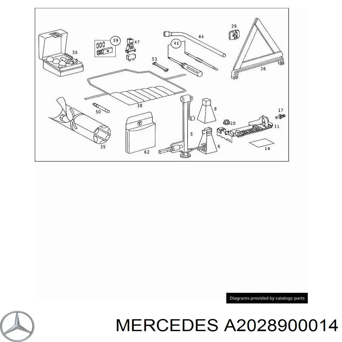  2028900014 Mercedes