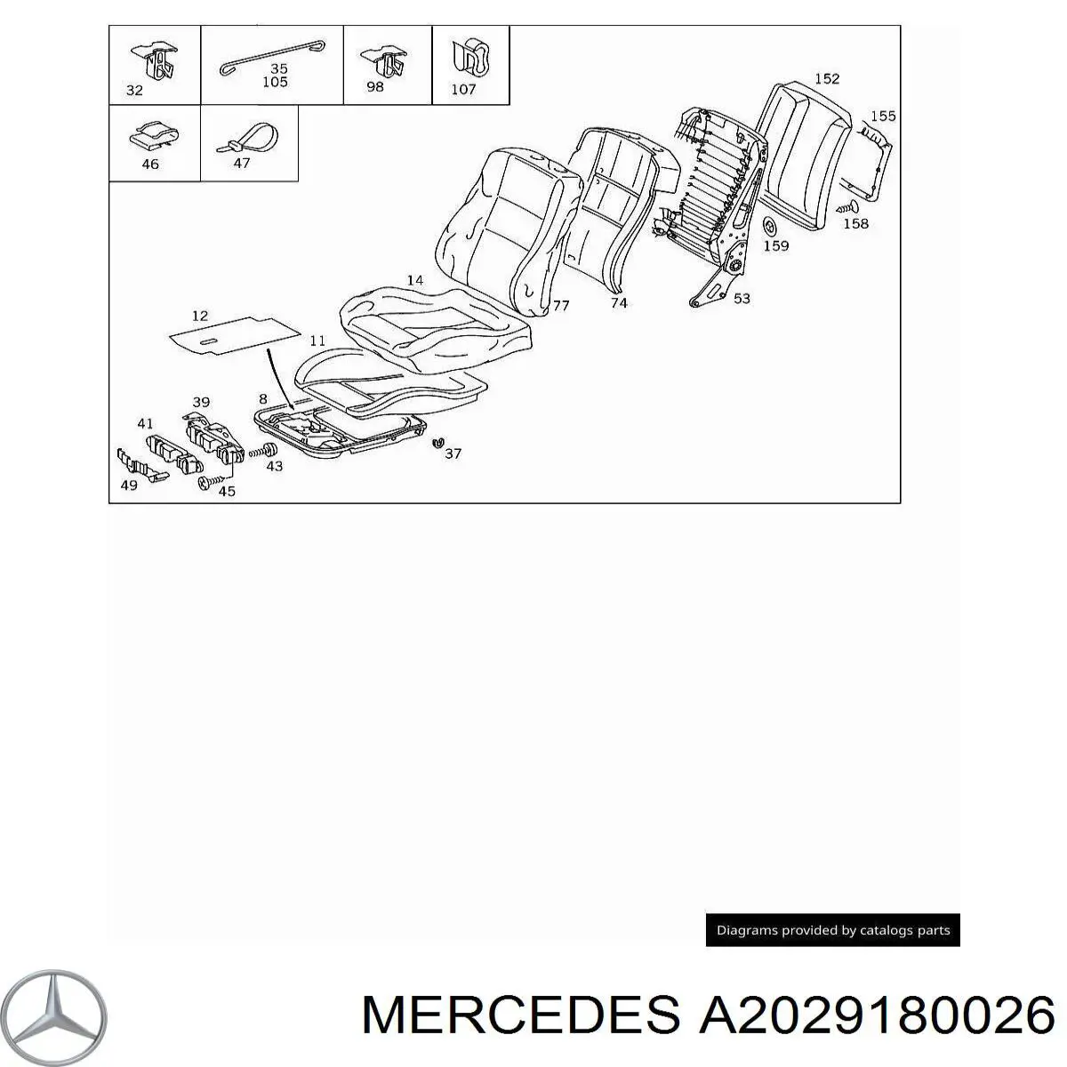 A2029180026 Mercedes 