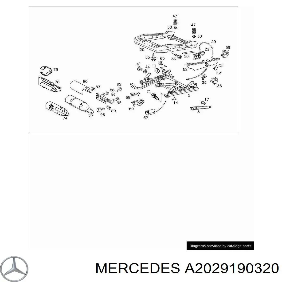 A2029190320 Mercedes 