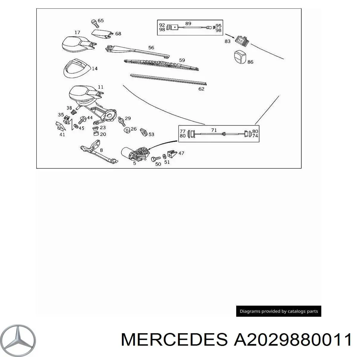  A2029880011 Mercedes