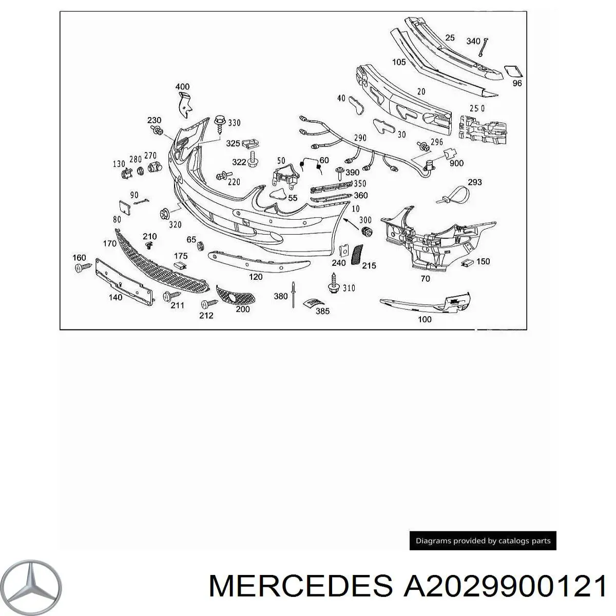  A2029900121 Mercedes