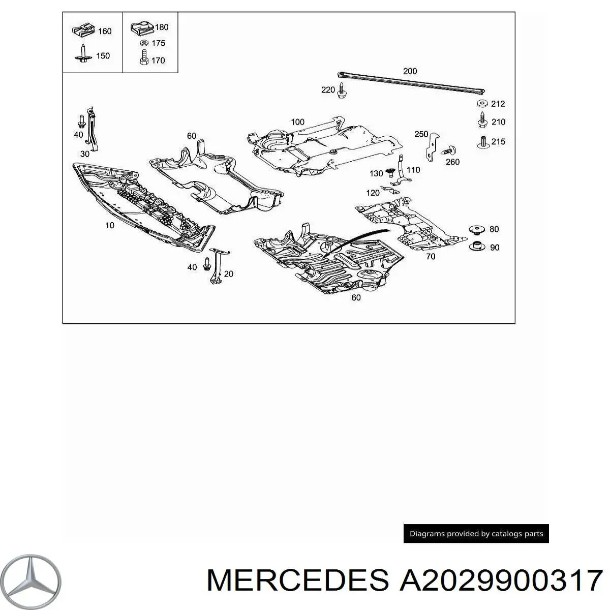  A2029900317 Mercedes