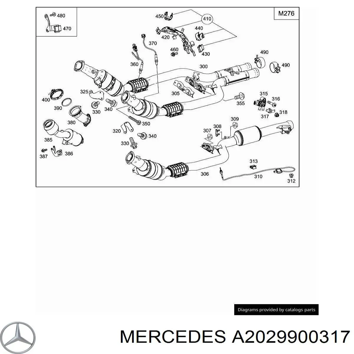  Mercedes A2029900317