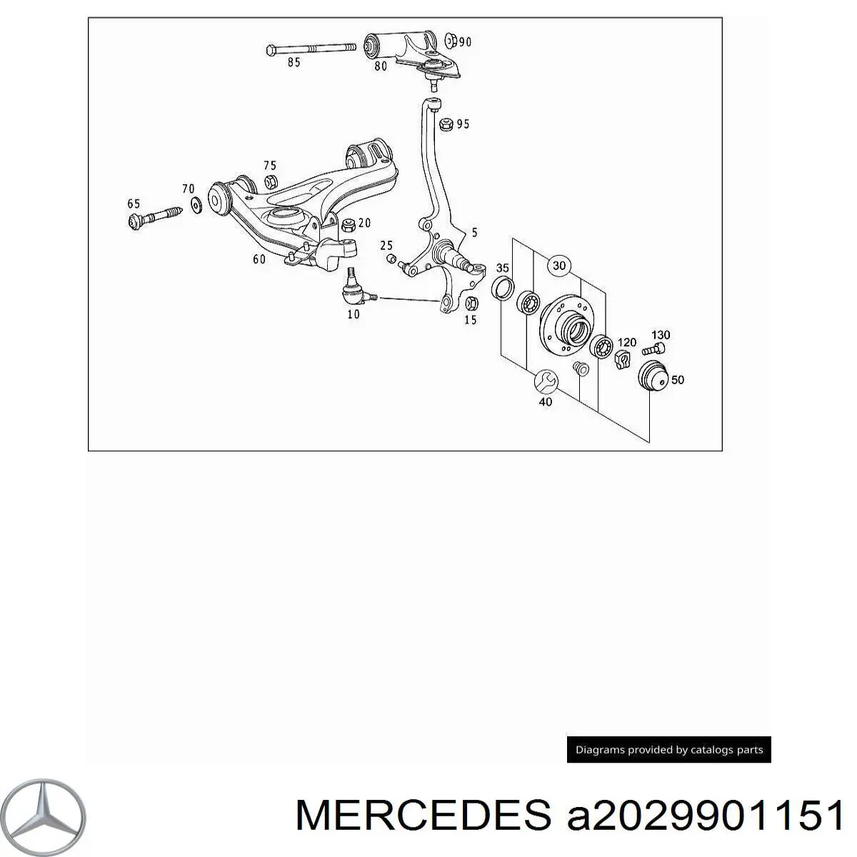 A2029901151 Mercedes 