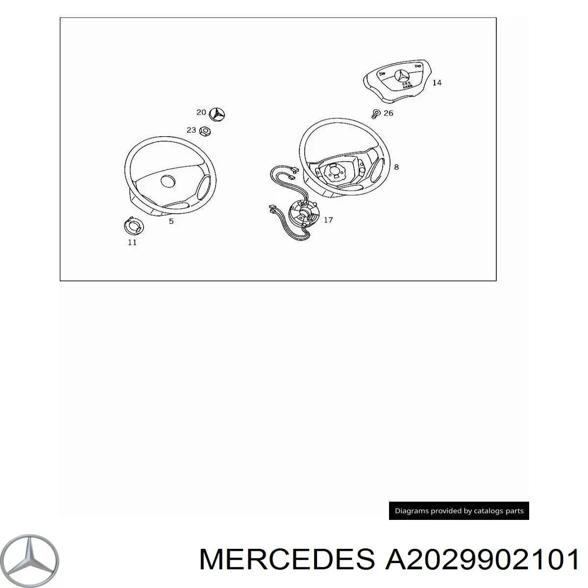  A2029902101 Mercedes