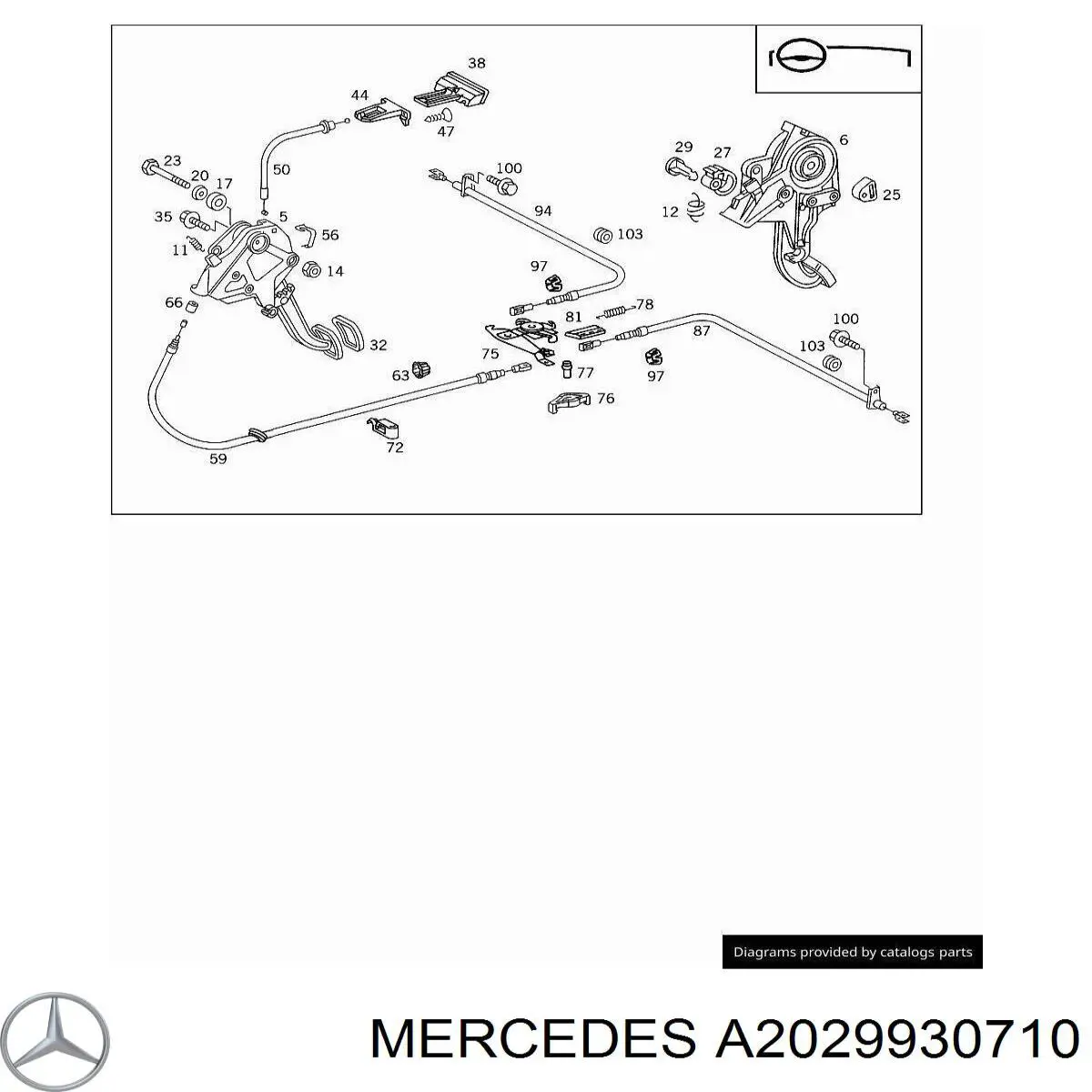 A2029930710 Mercedes 