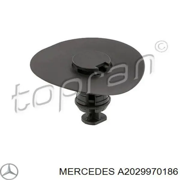 Заглушка порога A2029970186 Mercedes