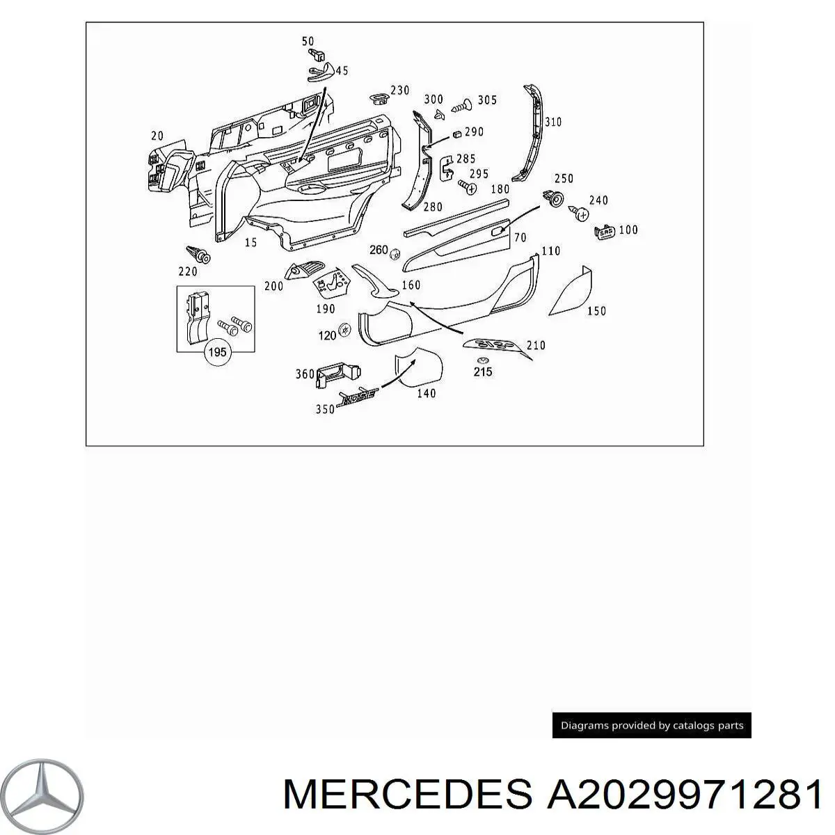  A2029971281 Mercedes