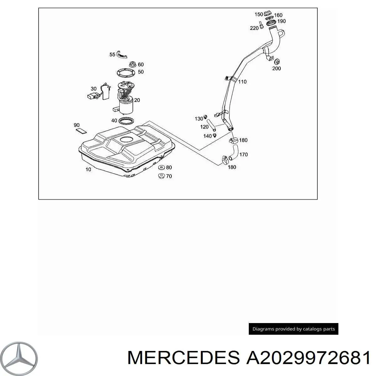 A2029972681 Mercedes 