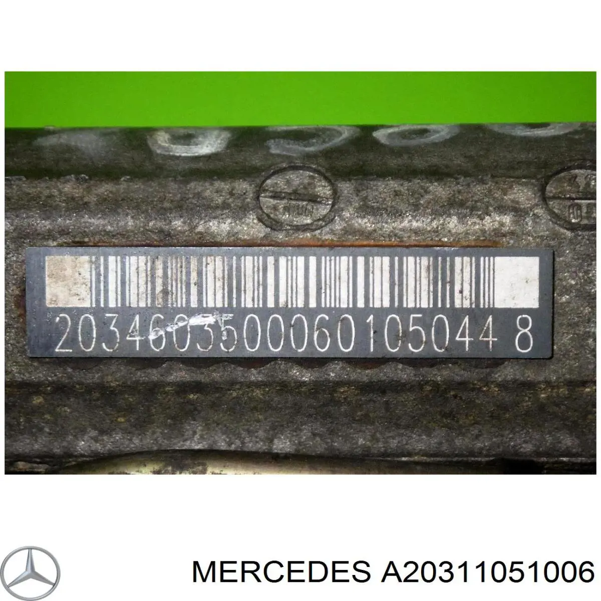  Mercedes A20311051006 цена, от 121.30 USD