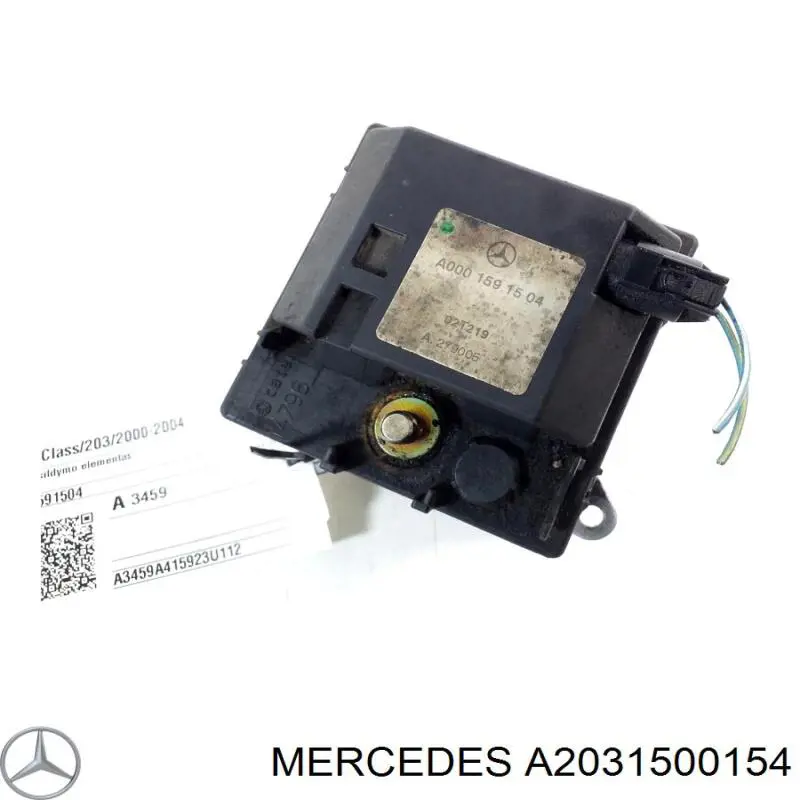 A2031500154 MERCEDES Calentador electro refrigerante original y equivalente