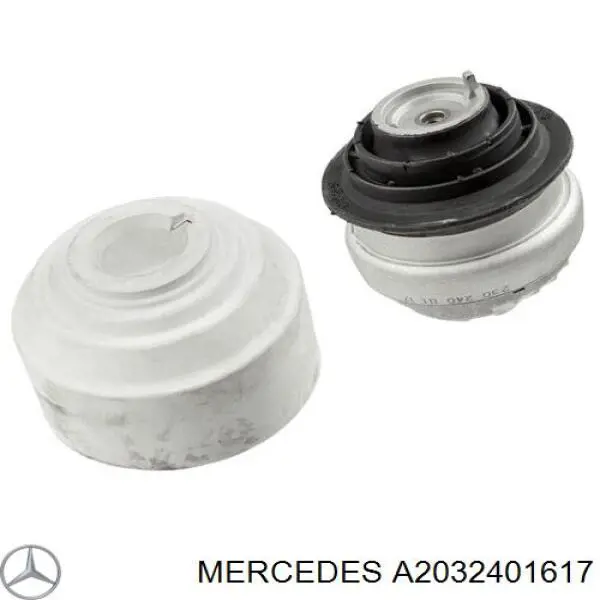 A2032401617 Mercedes подушка (опора двигателя левая/правая)