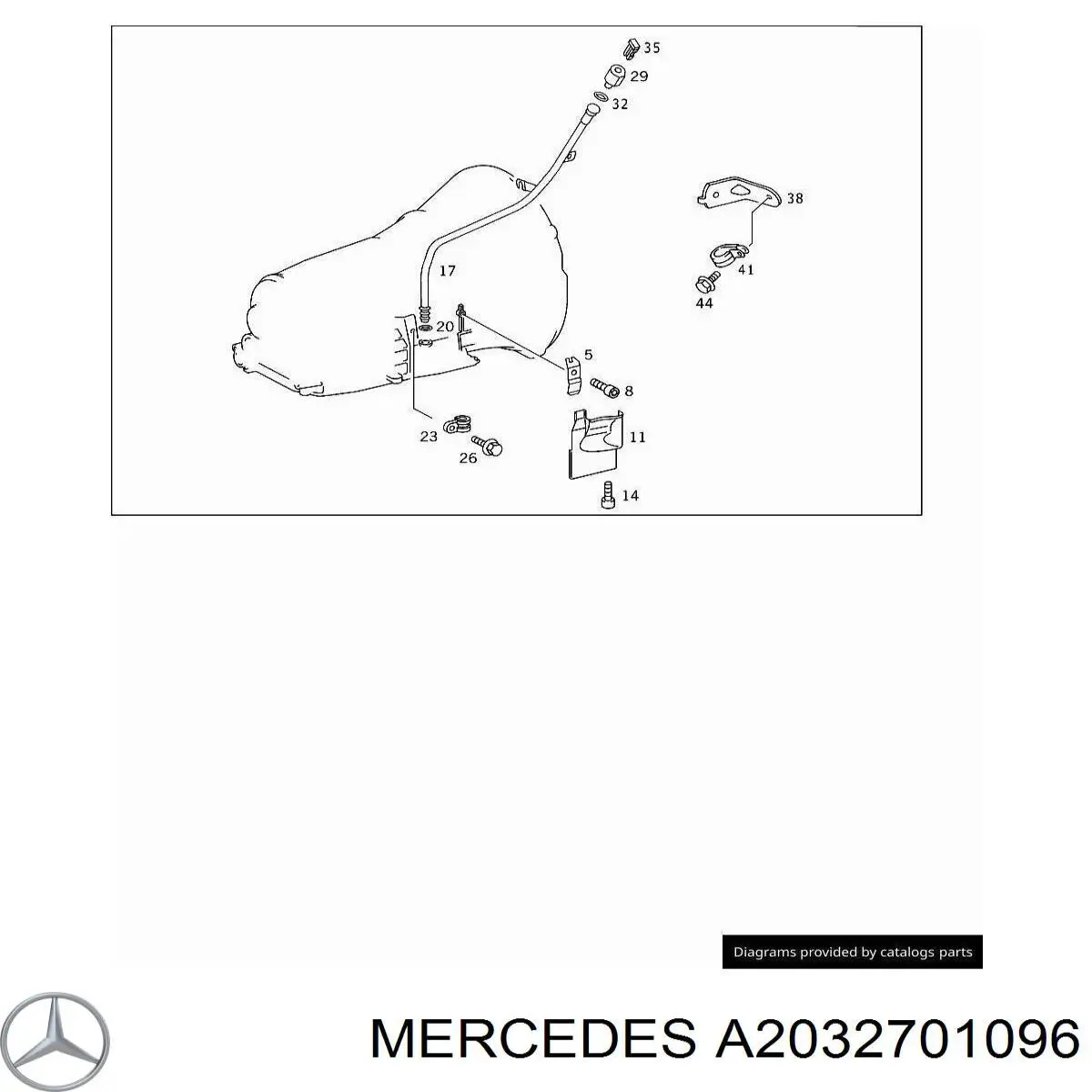  Mercedes A2032701096 цена, от 42.33 USD
