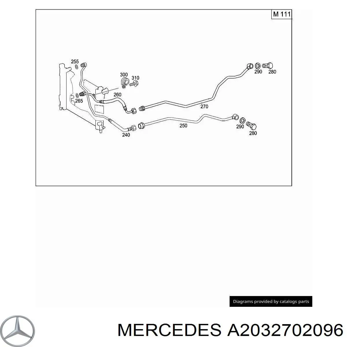  A2032702096 Mercedes