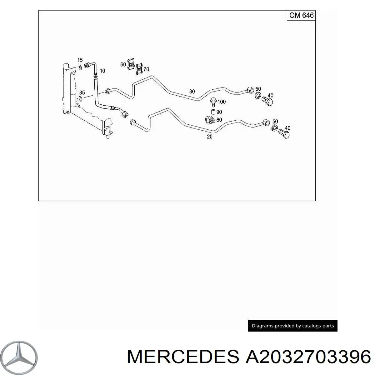 A2032703396 Mercedes 