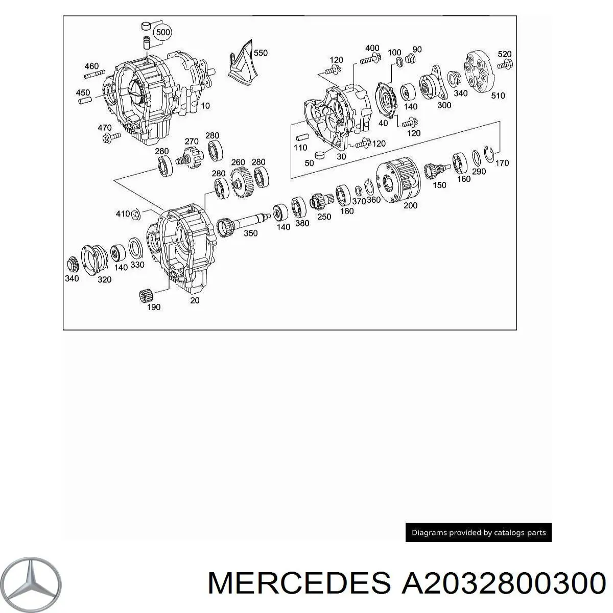 A2032800600 Mercedes 