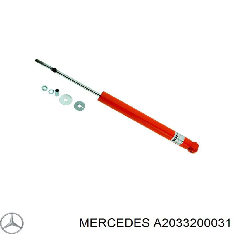 Амортизатор задний A2033200031 Mercedes