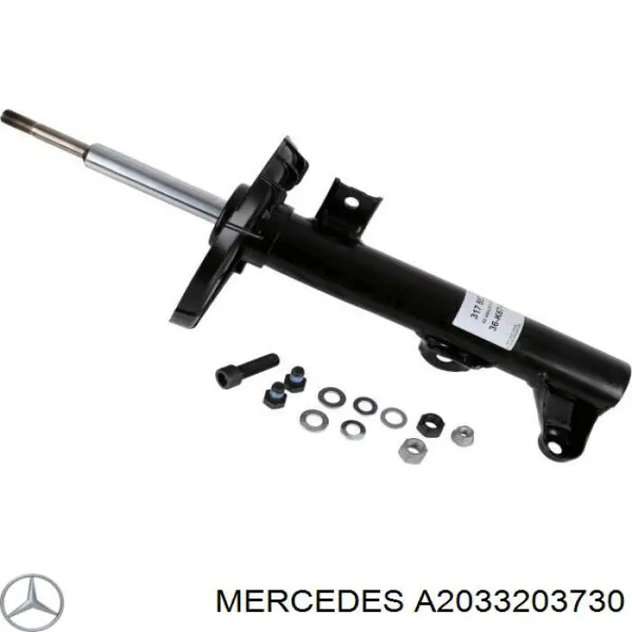 A2033203730 Mercedes амортизатор передний