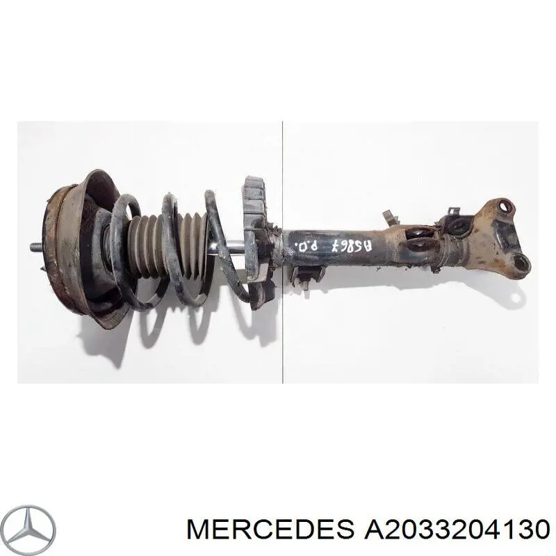 A2033204130 Mercedes амортизатор передний