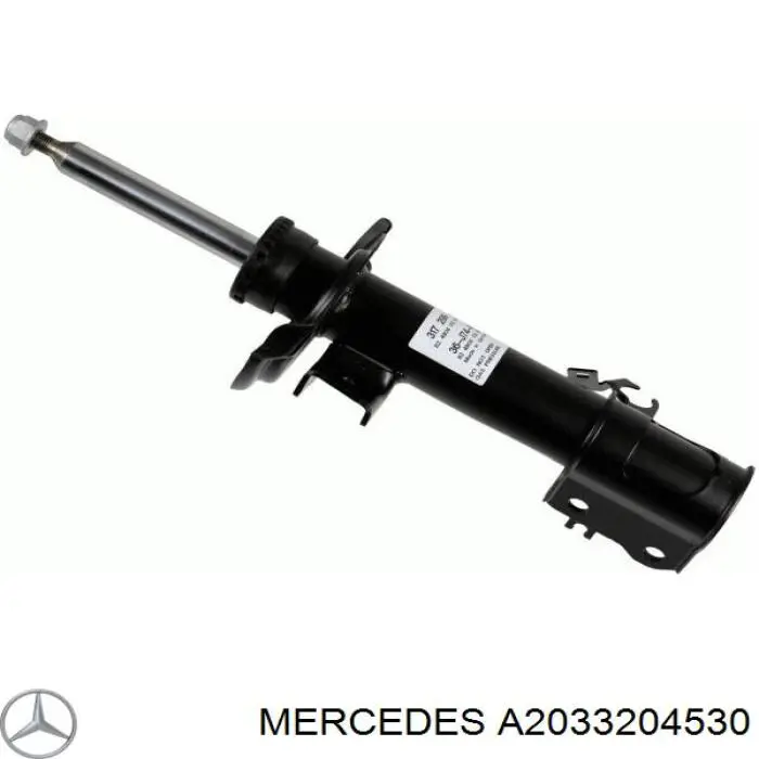Amortecedor traseiro esquerdo para Mercedes C (S203)