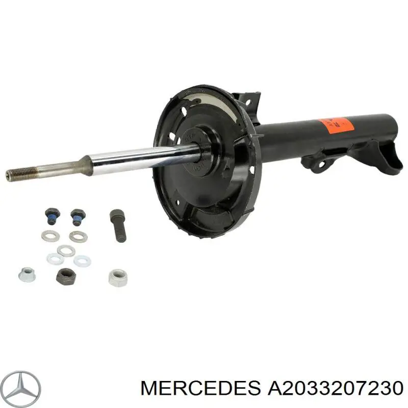 Купить A2093201230 Mercedes Амортизатор передней подвески