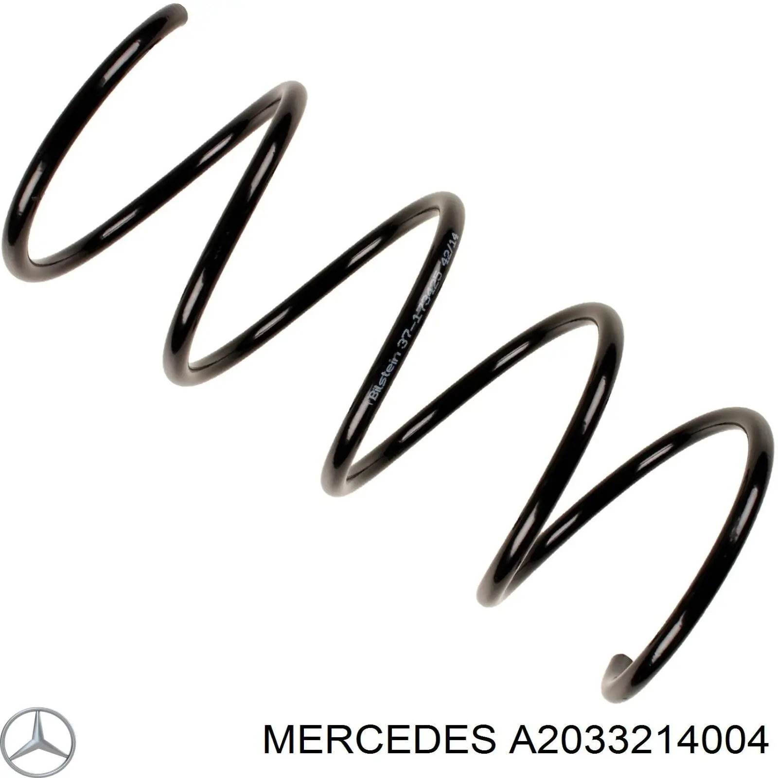 A2033214004 Mercedes пружина передняя