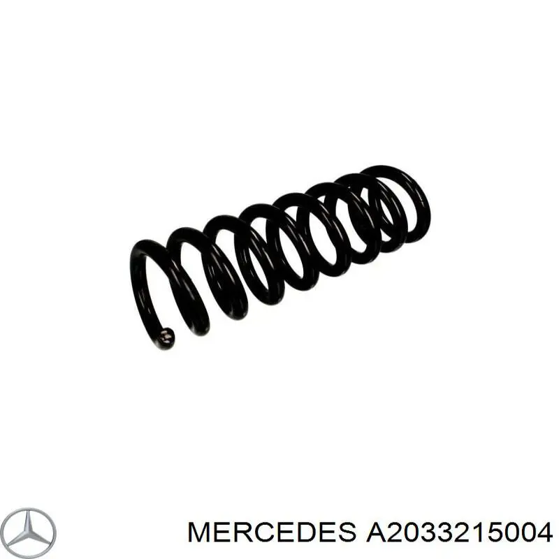 A2033215004 Mercedes пружина передняя