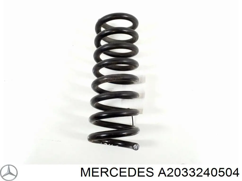 A2033240504 Mercedes mola traseira