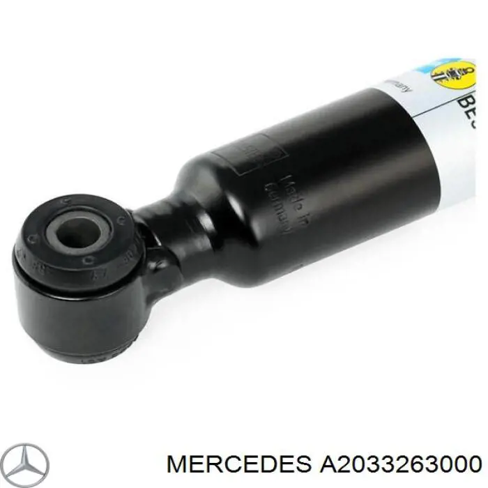A2033263000 Mercedes amortecedor traseiro