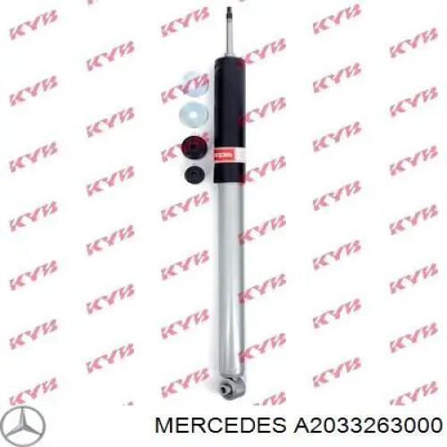 Купить A2033263000 Mercedes Амортизатор задней подвески