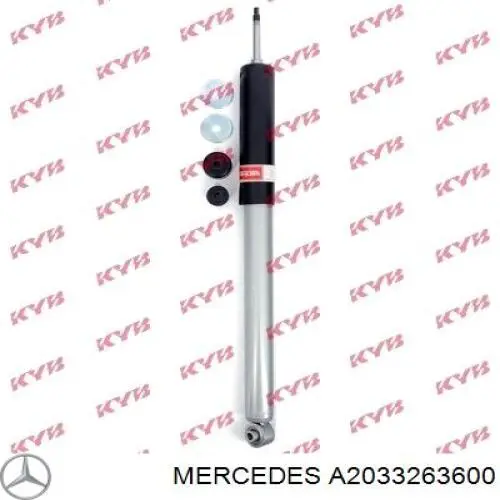 Амортизатор задний A2033263600 Mercedes