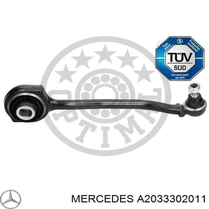 Правый рычаг передней нижней подвески Mercedes A2033302011 цена, от 32.62 USD