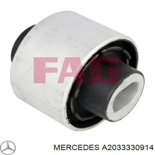 Silentblock de suspensión delantero inferior A2033330914 Mercedes