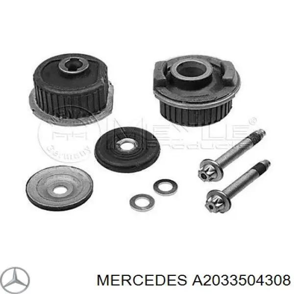 A2033504308 Mercedes сайлентблок задней балки (подрамника)