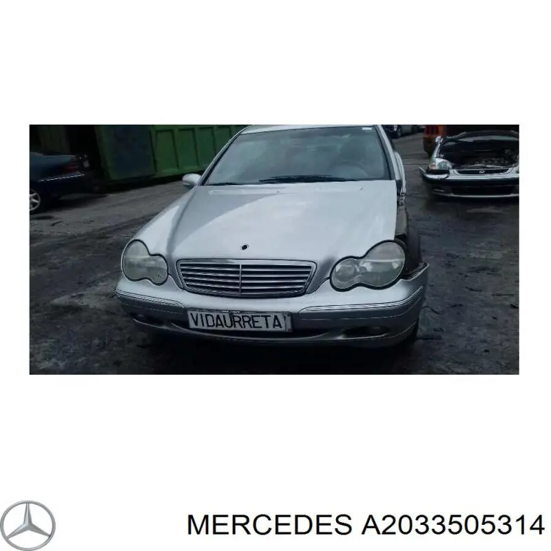  Задний редуктор Mercedes C 