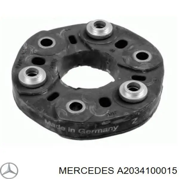 A2034100015 Mercedes муфта кардана эластичная передняя/задняя