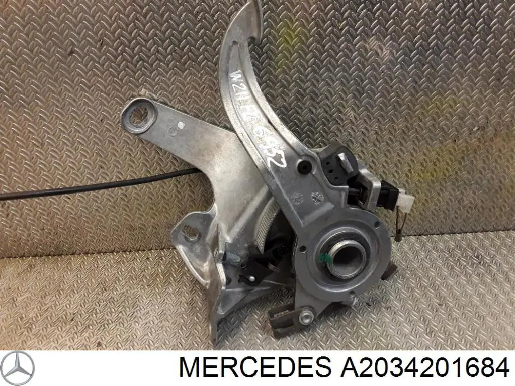 Рычаг ручного тормоза 2204201284 Mercedes