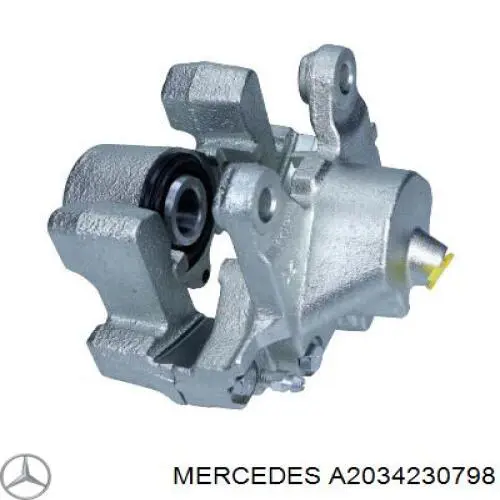 A2034230798 Mercedes суппорт тормозной задний левый