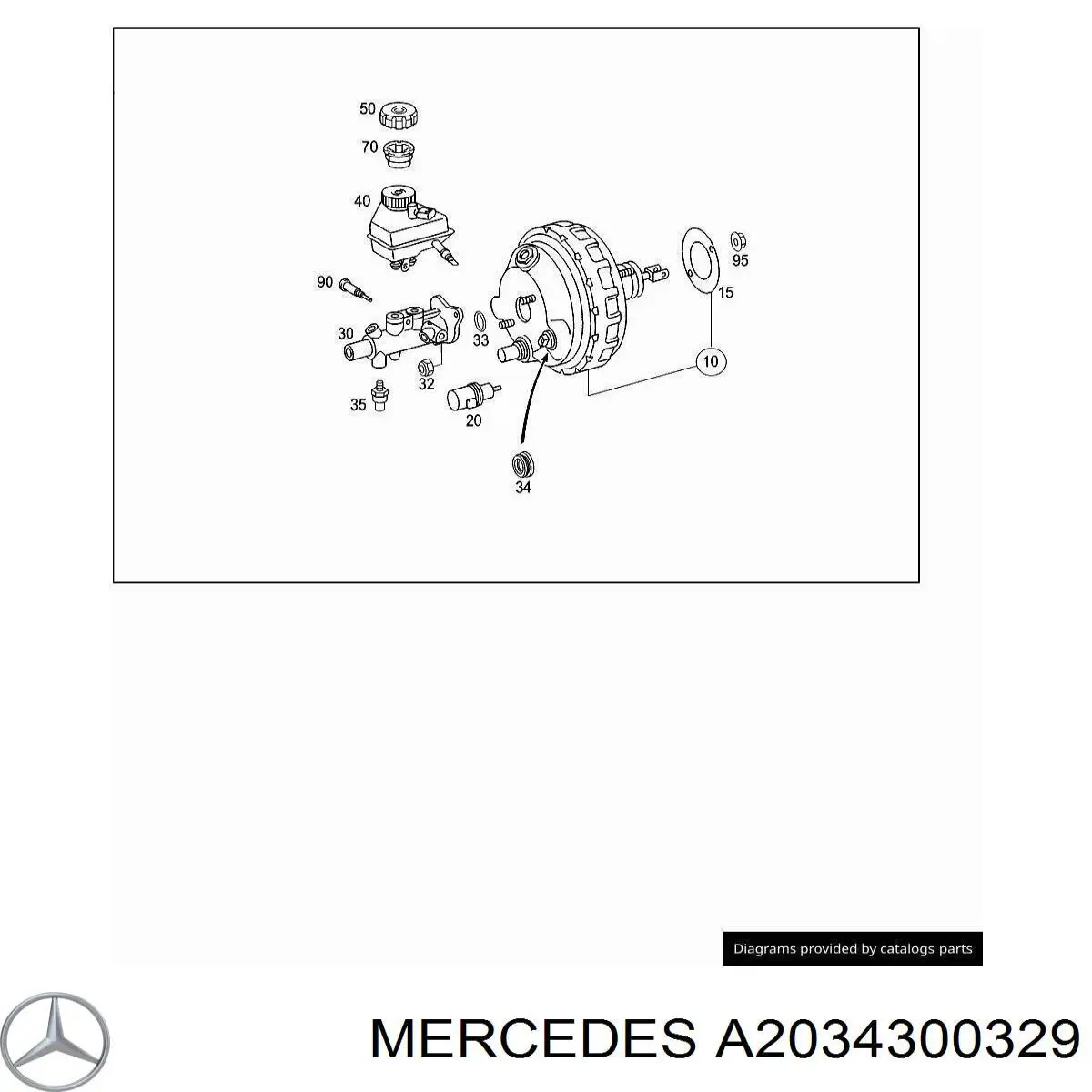  2034300329 Mercedes